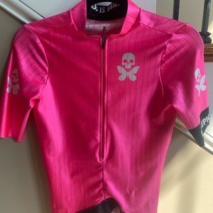 Beautiful Betty Designs cycling Jersey HOT PINK!